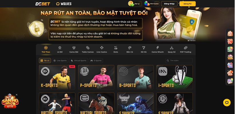 Đánh giá DEBET - Thương hiệu giải trí số 1 châu Á Đánh giá DEBET - Thương hiệu giải trí số 1 châu Á