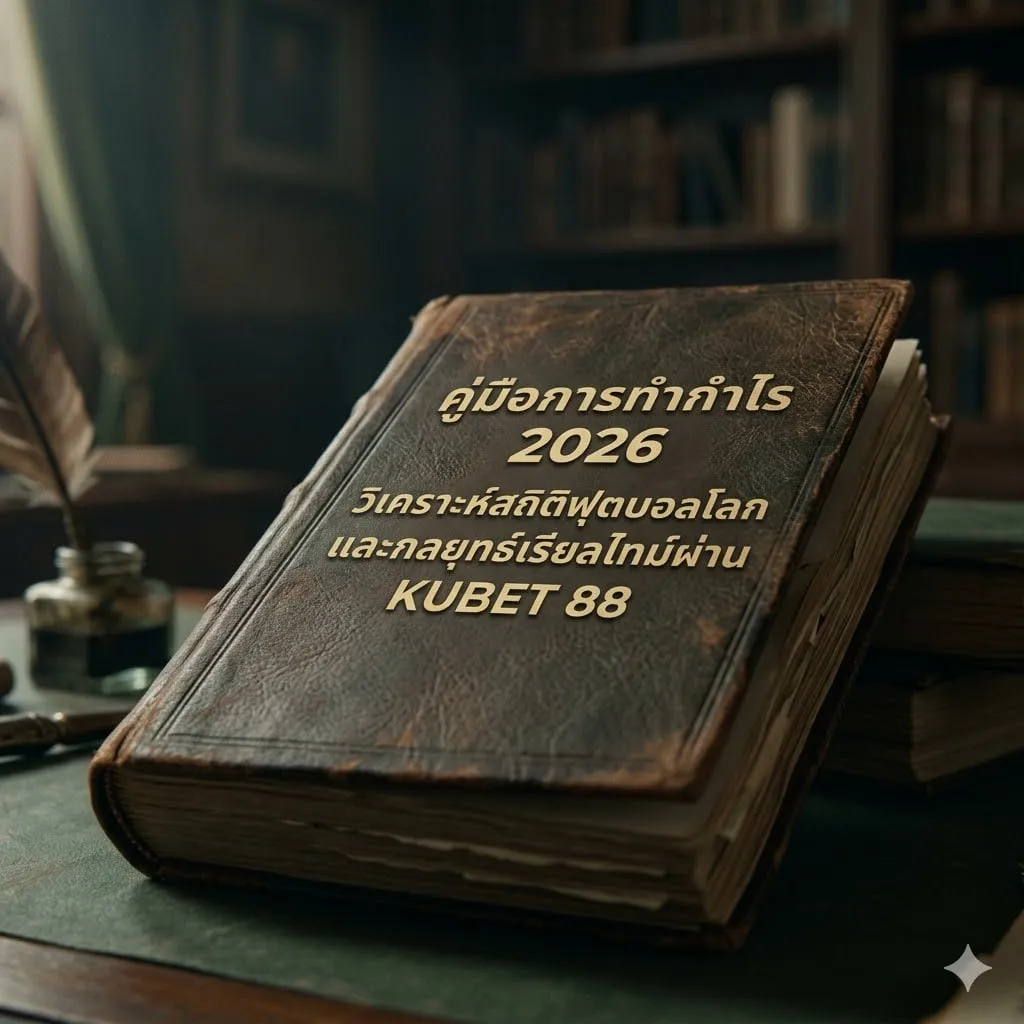คู่มือการทำกำไร 2026: วิเคราะห์สถิติฟุตบอลโลกและกลยุทธ์เรียลไทม์ผ่าน KUBET 88