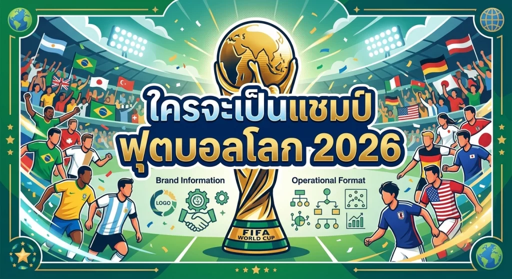 ใครจะเป็นแชมป์ฟุตบอลโลก 2026