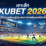 เจาะลึก KUBET 2026: เตรียมความพร้อมสู่ประสบการณ์ฟุตบอลโลกขั้นสุด